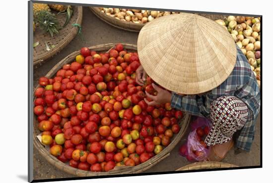 Dong Ba Market, Hue, Vietnam, Indochina, Southeast Asia, Asia-Bruno Morandi-Mounted Photographic Print