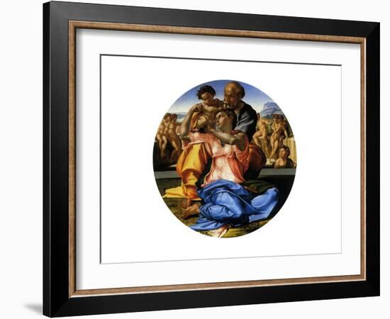 Doni Tondo, 1503-Michelangelo Buonarroti-Framed Giclee Print