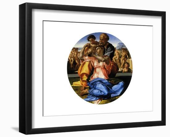 Doni Tondo, 1503-Michelangelo Buonarroti-Framed Giclee Print