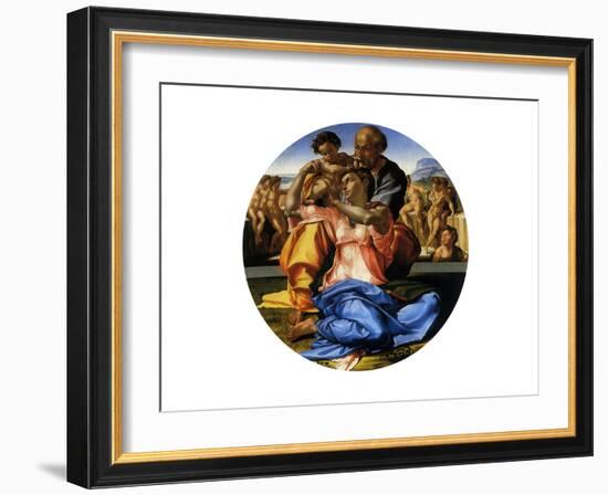 Doni Tondo, 1503-Michelangelo Buonarroti-Framed Giclee Print