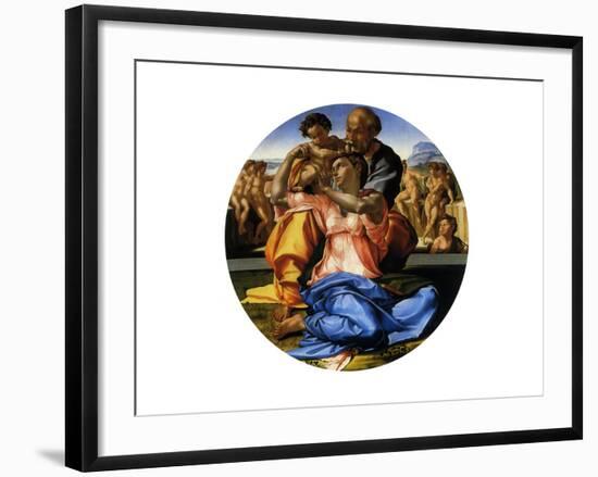 Doni Tondo, 1503-Michelangelo Buonarroti-Framed Giclee Print