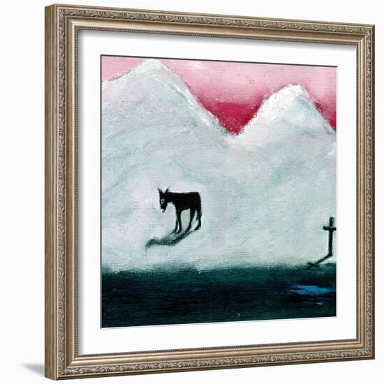 Donkey and Cross, 2003-Gigi Sudbury-Framed Giclee Print