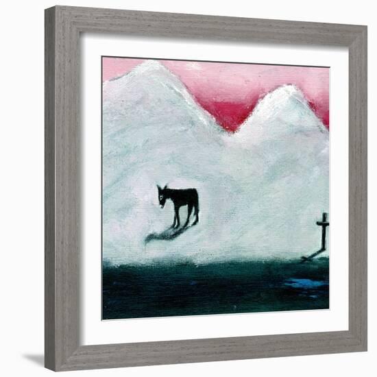 Donkey and Cross, 2003-Gigi Sudbury-Framed Giclee Print