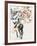 Donkey and Rider from People in Israel-Moshe Gat-Framed Limited Edition