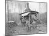 Donkey Engine at West Fork Logging Company, 1920-Marvin Boland-Mounted Giclee Print