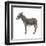 Donkey (Equus Asinus), Mammals-Encyclopaedia Britannica-Framed Art Print