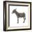 Donkey (Equus Asinus), Mammals-Encyclopaedia Britannica-Framed Art Print