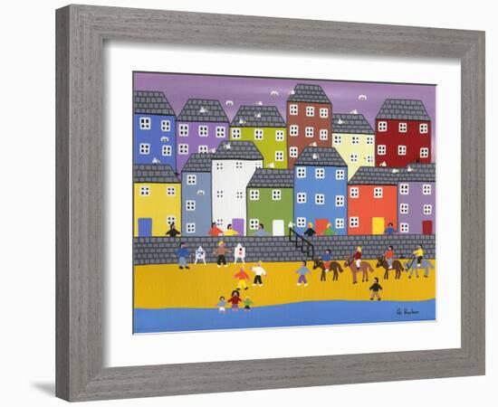 Donkey Ride-Gordon Barker-Framed Giclee Print