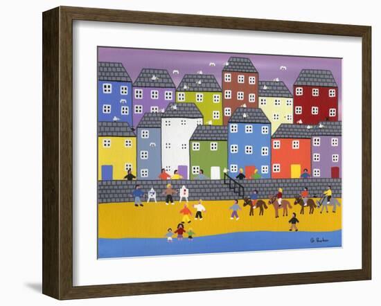 Donkey Ride-Gordon Barker-Framed Giclee Print