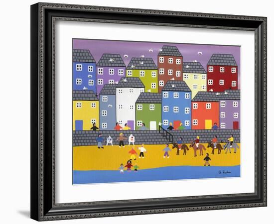 Donkey Ride-Gordon Barker-Framed Giclee Print