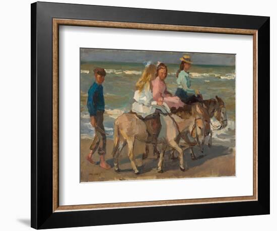 Donkey riding. 1898-1901-Isaac Israels-Framed Giclee Print