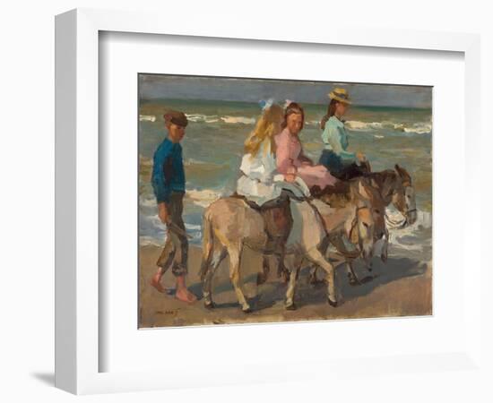 Donkey riding. 1898-1901-Isaac Israels-Framed Giclee Print