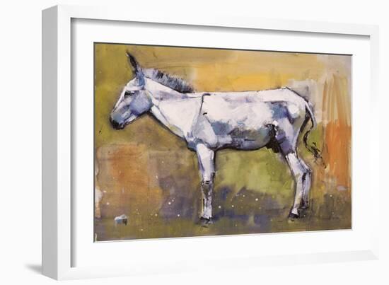 Donkey Stallion, Ronda, 1998-Mark Adlington-Framed Giclee Print