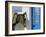 Donkey, Thira, Santorini, Cyclades Islands, Greece, Europe-Michael Short-Framed Photographic Print