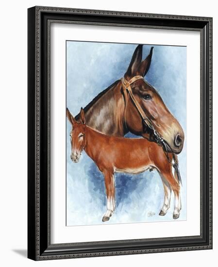 Donkey-Barbara Keith-Framed Giclee Print