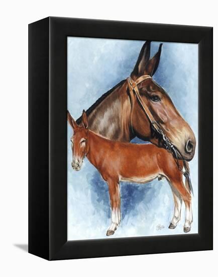 Donkey-Barbara Keith-Framed Premier Image Canvas