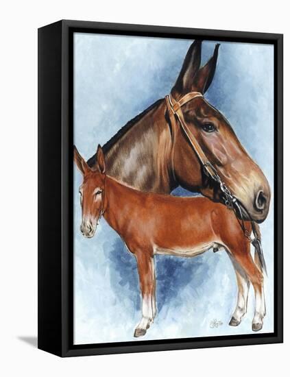 Donkey-Barbara Keith-Framed Premier Image Canvas