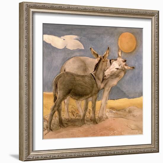 Donkeys, 1989-Antonio Ciccone-Framed Giclee Print