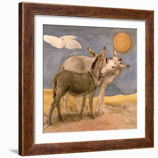 Donkeys, 1989-Antonio Ciccone-Framed Giclee Print