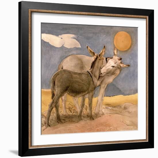 Donkeys, 1989-Antonio Ciccone-Framed Giclee Print