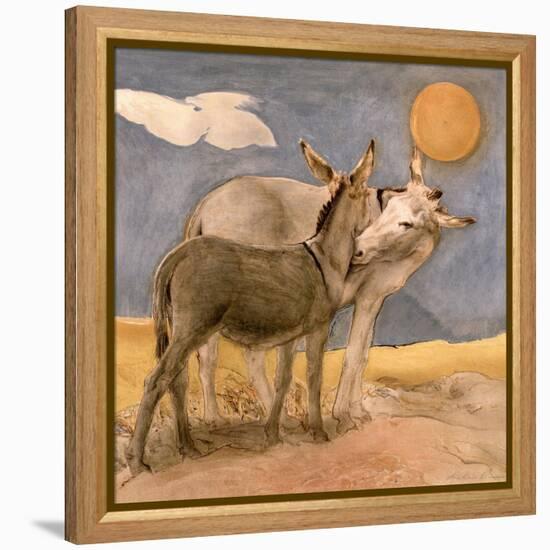 Donkeys, 1989-Antonio Ciccone-Framed Premier Image Canvas