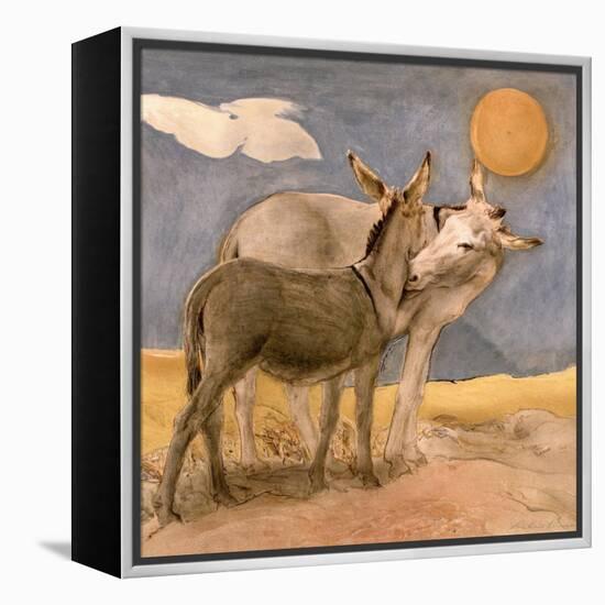 Donkeys, 1989-Antonio Ciccone-Framed Premier Image Canvas