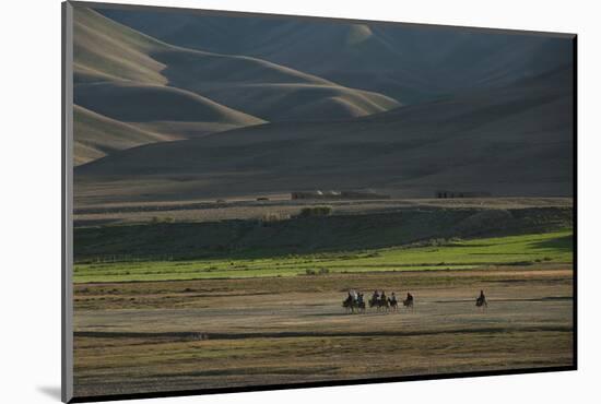 Donkeys are the Main Source of Transport in Rural Bamiyan Province, Afghanistan, Asia-Alex Treadway-Mounted Photographic Print