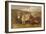 Donkeys out on the Moor, C.1890 (Oil on Canvas)-John Emms-Framed Giclee Print