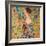 Donna con ventaglio-Gustav Klimt-Framed Premium Giclee Print