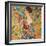 Donna con ventaglio-Gustav Klimt-Framed Premium Giclee Print