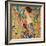 Donna con ventaglio-Gustav Klimt-Framed Premium Giclee Print