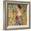 Donna con ventaglio-Gustav Klimt-Framed Art Print