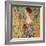Donna con ventaglio-Gustav Klimt-Framed Art Print