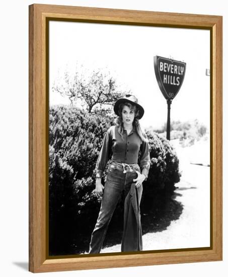 Donna Douglas - The Beverly Hillbillies-null-Framed Stretched Canvas