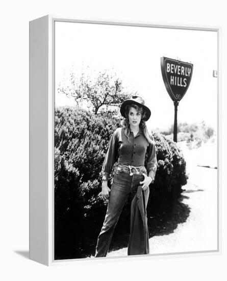 Donna Douglas - The Beverly Hillbillies-null-Framed Stretched Canvas