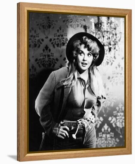 Donna Douglas - The Beverly Hillbillies-null-Framed Stretched Canvas