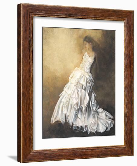 Donna in bianco-Andrea Bassetti-Framed Art Print