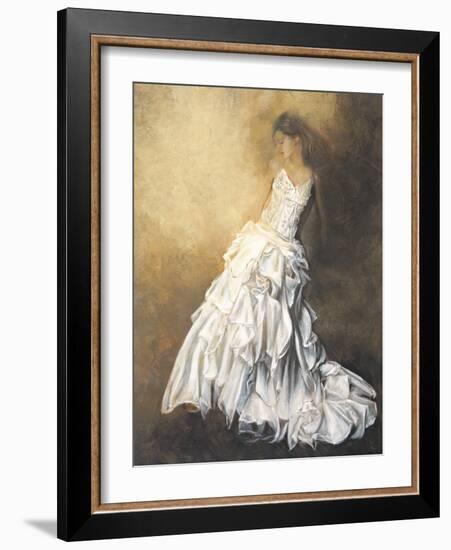 Donna in bianco-Andrea Bassetti-Framed Art Print