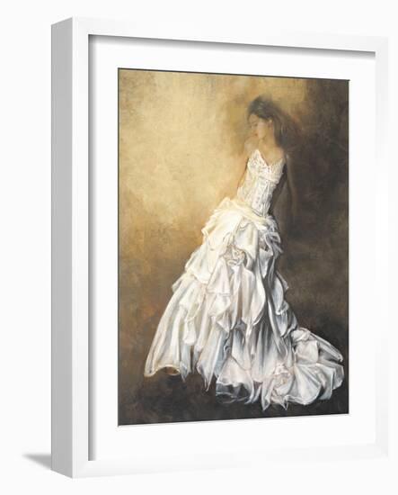 Donna in bianco-Andrea Bassetti-Framed Art Print