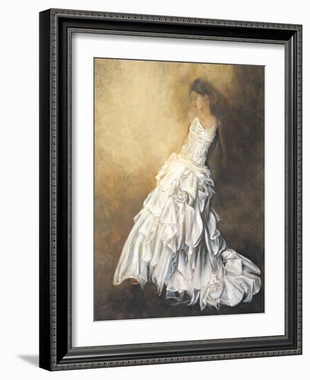 Donna in bianco-Andrea Bassetti-Framed Art Print