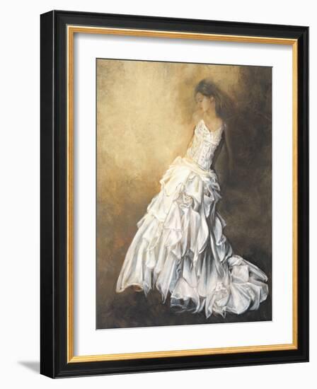 Donna in bianco-Andrea Bassetti-Framed Art Print