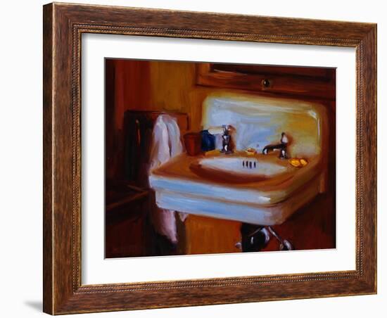 Donna's Sink-Pam Ingalls-Framed Giclee Print