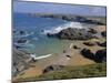 Donnant Beach, Belle Ile En Mer Island, Brittany, France, Europe-Guy Thouvenin-Mounted Photographic Print