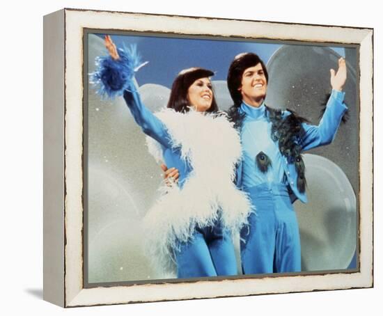 Donny and Marie-null-Framed Stretched Canvas