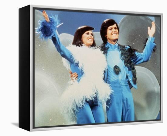 Donny and Marie-null-Framed Stretched Canvas