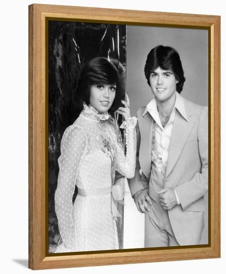 Donny and Marie-null-Framed Stretched Canvas