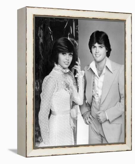 Donny and Marie-null-Framed Stretched Canvas