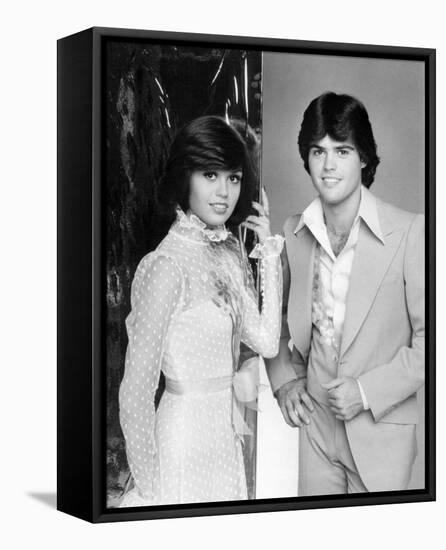 Donny and Marie-null-Framed Stretched Canvas