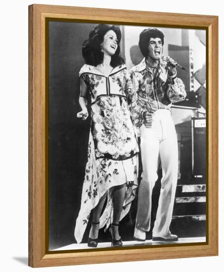 Donny Osmond - Donny and Marie-null-Framed Stretched Canvas