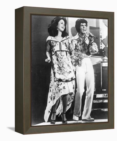 Donny Osmond - Donny and Marie-null-Framed Stretched Canvas